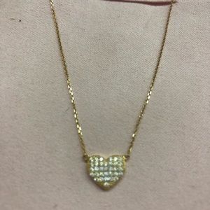 14kt Gold Heart Necklace
